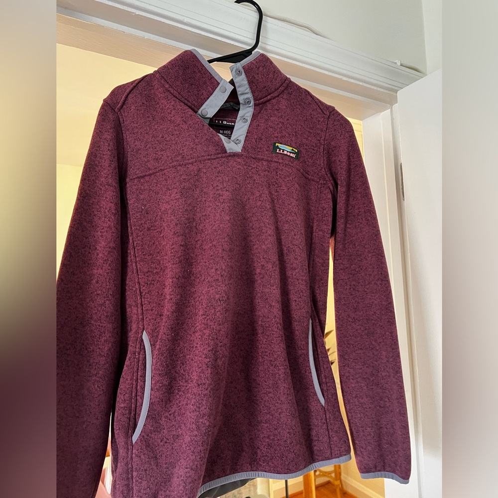 L.L. Bean fleece, size medium